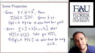 Nullstellensatz Part 1 (Commutative Algebra 17)