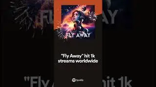 Wohoo! 🥳  1K streams worldwide! Search for SKYMAN - Fly Away on Spotify! #electronicmusic  #skyman