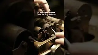 DIY Restoration: Antique Radio and Chair Makeover