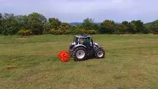 Valtra n134 poste inversé Broyeur