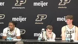#5 Purdue Players Post-game Interview After 79-72 Win Over Iowa