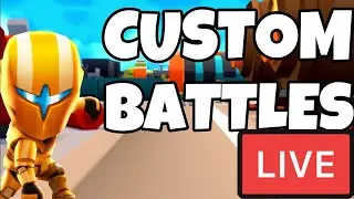 CUSTOM BATTLES - Battlelands royale live stream