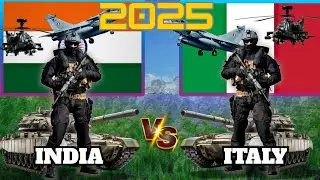 Indian military vs italy military | military power of india vs italy 2025