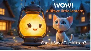 WOW! A Brave Little Lantern 🌟 | Kids Moral Story | Bedtime Story for Children