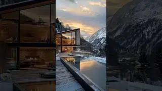 Luxury Mountain Retreat | Breathtaking Winter Escape with Infinity Pool 🏔️