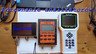 Max6, RigExpert Zoom, Nano VNA - Kr&oacute;tkie por&oacute;wnanie analizator&oacute;w antenowych