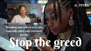 Stop the greed