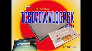 【판매중】 LCD Display 7인치 TQ070-40322 TCG Series KTP070FGAB-D00 M14052311043 KYOCERA TCG070WVLQGPGK-GD31