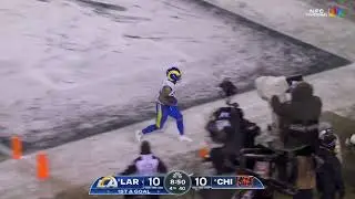 Kyren Williams go ahead touchdown in the 4th - NFL Playoffs - Bears vs Rams