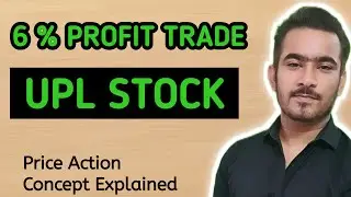 6% Profit in UPL Equity Trade | Price Action Analysis | Concept Explained | Trader Hitesh Nanwani