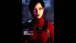 Ada Wong's Evolution [4K] |requested by :@ArthurMorgan9GI 💗 #residentevil #adawong