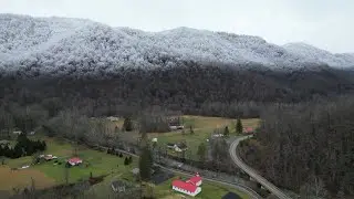 Drone Scenes: Webster Springs & Diana, West Virginia