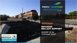 Improve Railroad Performance with the GEOWEB&reg; Ballast Stabilization System