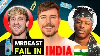 MRBEAST FEASTABLES FAIL IN INDIA 🧐//MRBEAST LOGAN PAUL AND CARRYMINATI COLLAB