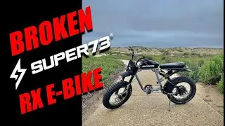 Bought a broken Super73 RX ebike with cutoff issue at Oxnard SB to possibly convert to 72v motorbike