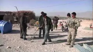 4/70 Comanche Company mentors Afghan police on Counter-IED training