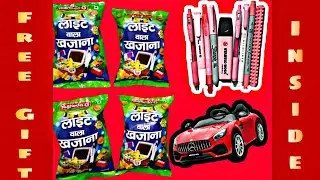 Letest🔦 LIGHT WALA KHAZANA Snacks | FREE GIFT INSIDE unboxing