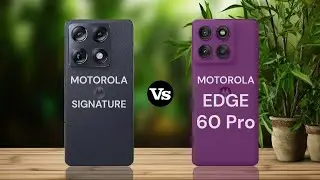Motorola Signature Vs Motorola edge 60 Pro | Full Comparison | SB Tech