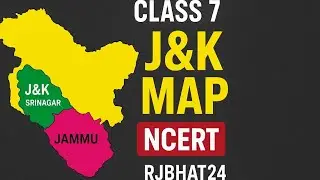 J&k map class 7th ncert 