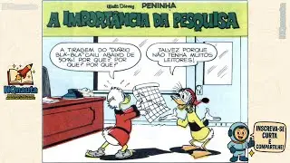 Peninha em A Importância da Pesquisa | HQ Narrada Disney | Por que o jornal não vende?