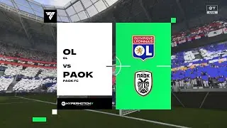 EA Sports FC 26 | Lyon vs PAOK Thessaloniki - UEFA Europa League | Gameplay PS5