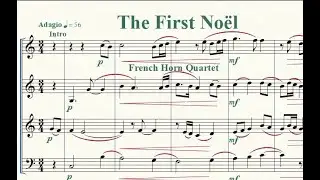The First Noel - French Horn Quartet