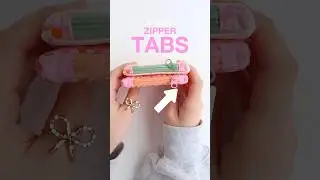 How I add ZIPPER TABS the *easy way* ✈️ #sewingtutorial for Bag Making BEGINNERS