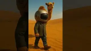 🚶&zwj;♂️ A Robot and a Camel &ndash; Across the Dunes, Side by Side 🤖🌵