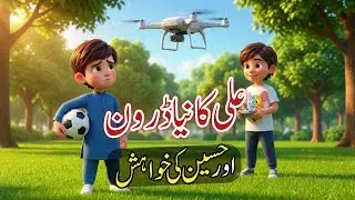 Ali Ka Naya Drone 🚁 | Hasad (Jealousy) ya Shukr? | Urdu Cartoon Story