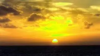 sunset and sunrise sea ocean moving camera landscape scenery background video.
