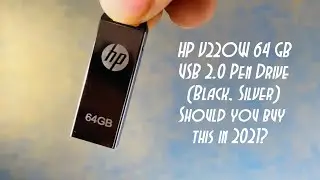 Флеш-накопитель HP v220w 64 ГБ (черный, серебристый) | Стоит ли покупать его в 2021 году?