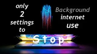 How To Reduce Your Computer's Internet Data Use - Simple Guide