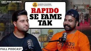 Chandigarh Ka Viral Rapido Boy | Real Struggles, Fame & Life Story | Karan Sharma #chitchatcentrral