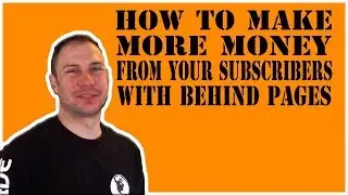 How To Make More Money From Your Subscribers With Behindpage tabs