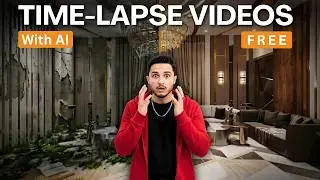 AI Home Interior Transformation Time-Lapse | Old House to Futuristic Design