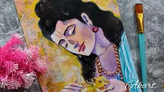Shri Ram Painting/Acrylic Painting Tutorial/Jai Shri Ram 🙏/राम पेंटिंग