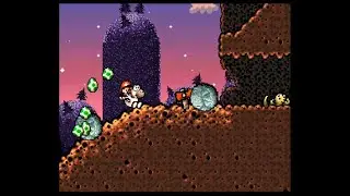【クリア#119-6-6本目】SFC【スーパーマリオ ヨッシーアイランド】6-6 こわいこわい ちかのめいろ【★100点攻略】（Yoshi's Island）