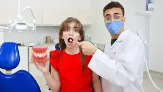 حبيبة خايفة من دكتور الاسنان !