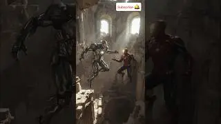ultron and vision CGI fight scene #reels #trending #trendingshorts #shortfeed #shorts #viralreels