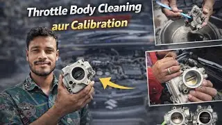 Kaise karein Alto 800 Throttle Body Cleaning aur Calibration | DIY #youtube 