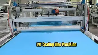 XPS Scrap Coating Line Precision Multi Layer Flooring
