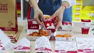 🌱 No More Soggy Fries! Sustainable Paper Fry Box for Food Lovers