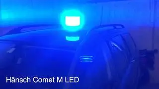 H&auml;nsch Comet M LED - Magnet Blaulicht