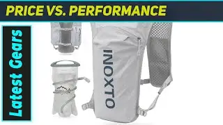 INOXTO Running Hydration Vest Backpack - The Best Lightweight Pack for Outdoor Adventures
