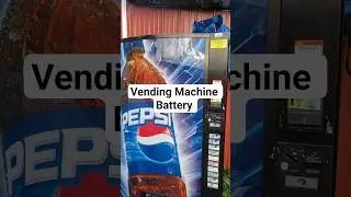 Replacing a Vending Machine Battery #repair #electronics #vendingmachine #soldering #vending #pepsi