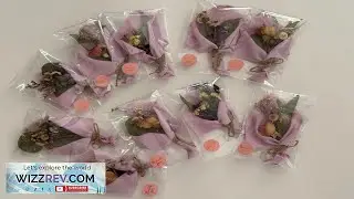 Wedding Dried Flowers Bouquet Mini Bridesmaid Proposal 10 qty eBay
