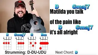 MATILDA - Harry Styles (Ukulele Play Along with Chords and Lyrics)