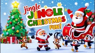 🎄✨Jingle Jingle Christmas Song | Fun Holiday Rhymes for Kids🎅🎶