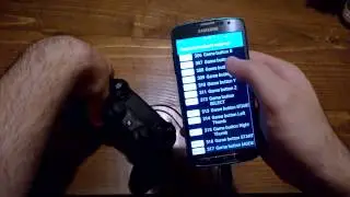 How to map PS4 controller to Android Smart Phone