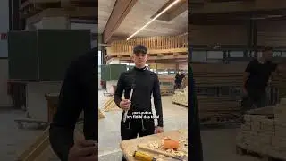 Benjamin macht eine Ausbildung zum Zimmerer! 🙌
